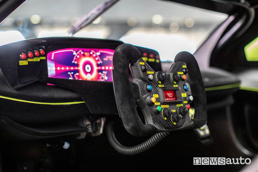 Volante racing abitacolo Bermat GT-Pista