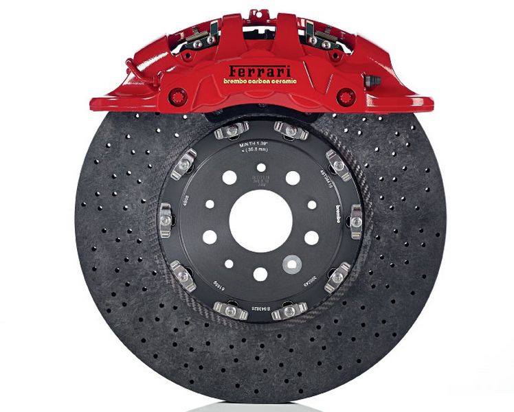Impianto freni Brembo Ferrari 488 Pista