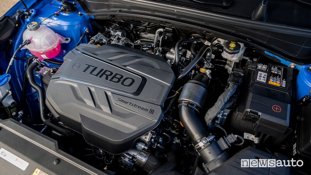 Vano motore nuovo Kia Sportage benzina