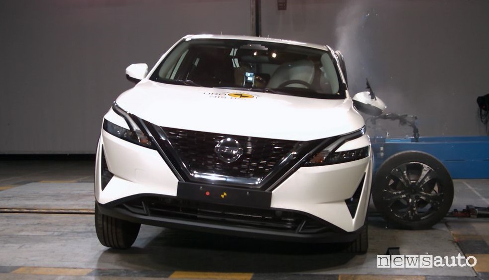 Crash test Euro NCAP 2021 Nissan Qashqai