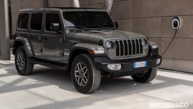 Jeep Wrangler 2022, solo ibrido plug-in 4xe, caratteristiche e prezzo
