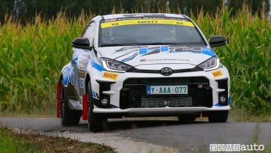 Toyota GR Yaris ad idrogeno al Rally del Belgio WRC