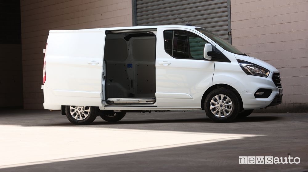 Portiera laterale scorrevole Ford Transit Custom Plug-in Hybrid