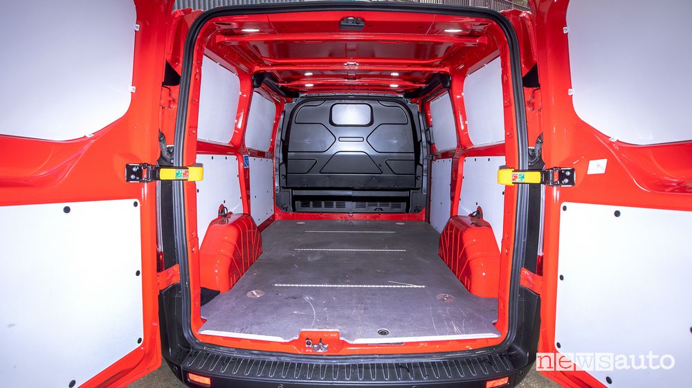 Cassone furgone Ford Transit Custom Trail