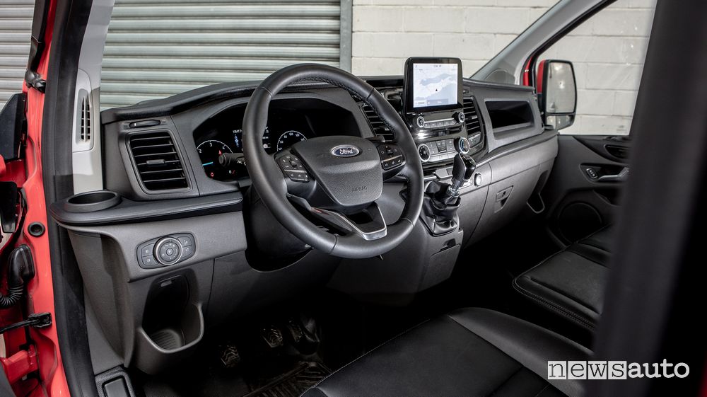 Plancia cabina furgone Ford Transit Custom Trail