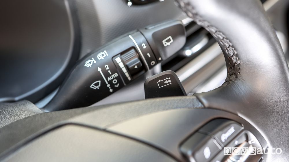 Paletta volante frenata rigenerativa Hyundai Kona Electric