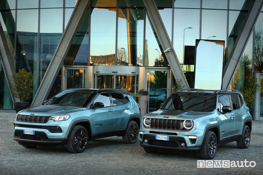 Jeep Renegade e Compass ibride e-Hybrid