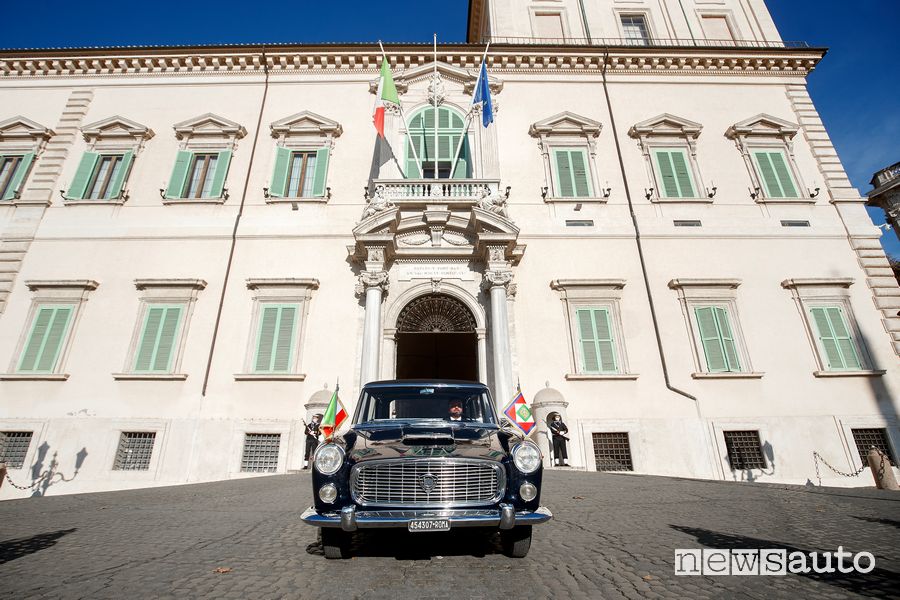 Lancia Flaminia presidenziale al Quirinale