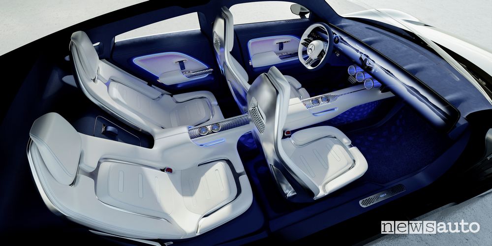 Abitacolo Mercedes-Benz Vision EQXX