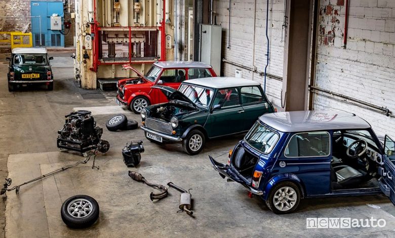 Mini storica trasformazione in elettrica retrofit