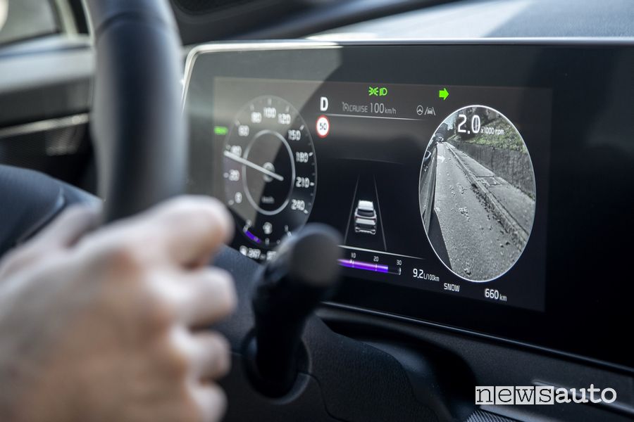 Quadro strumenti nuova Kia Sportage