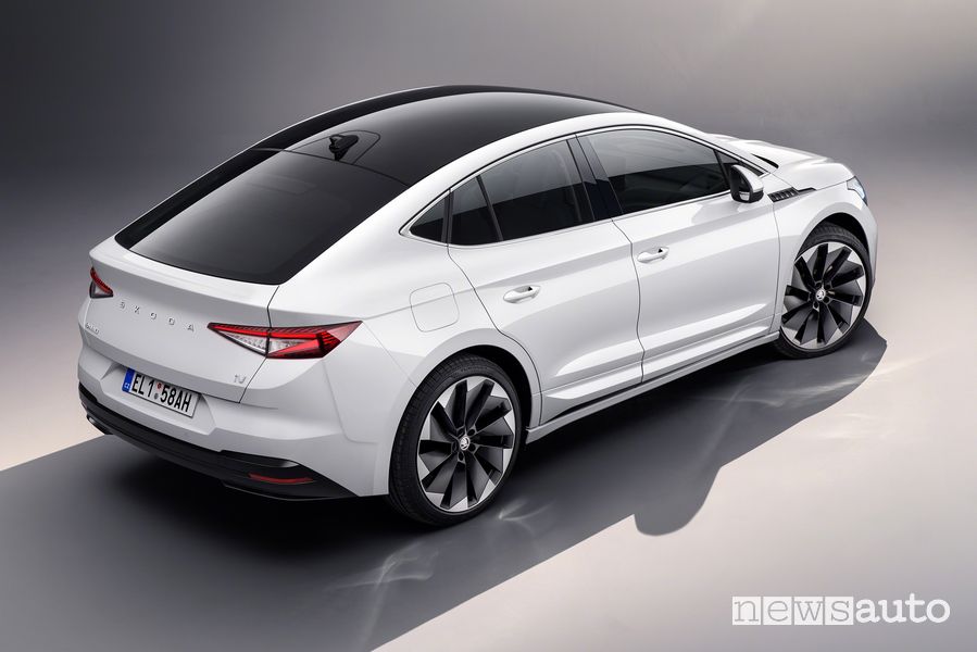 Tetto panoramico nuovo Škoda Enyaq Coupé iV