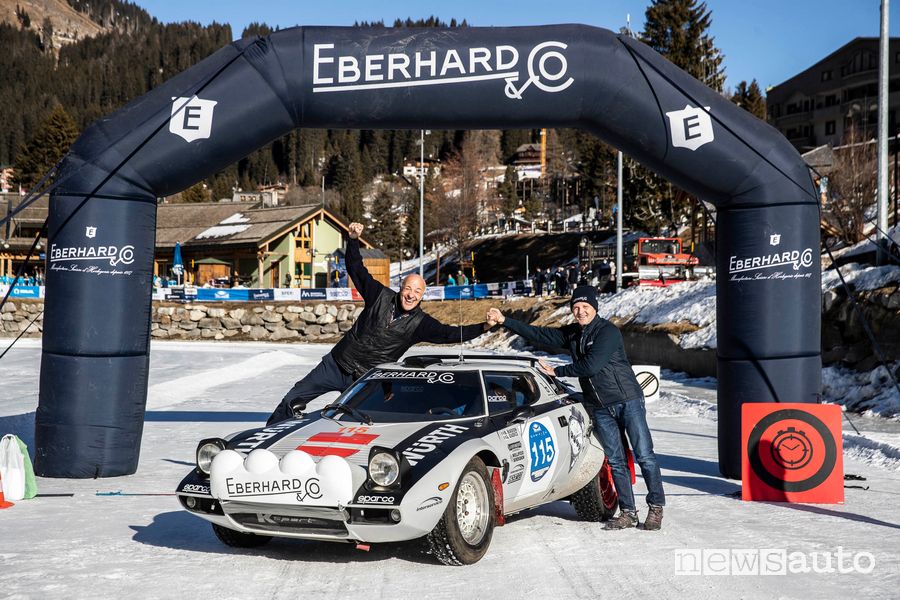 Lancia Stratos Miki Biasion alla Winter Marathon 2022