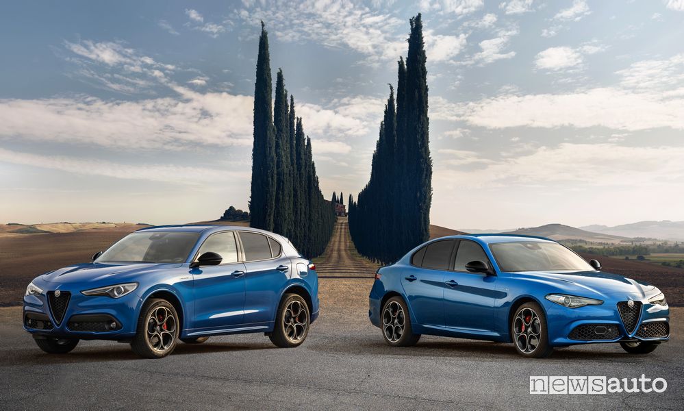 Nuova gamma Alfa Romeo Stelvio e Giulia