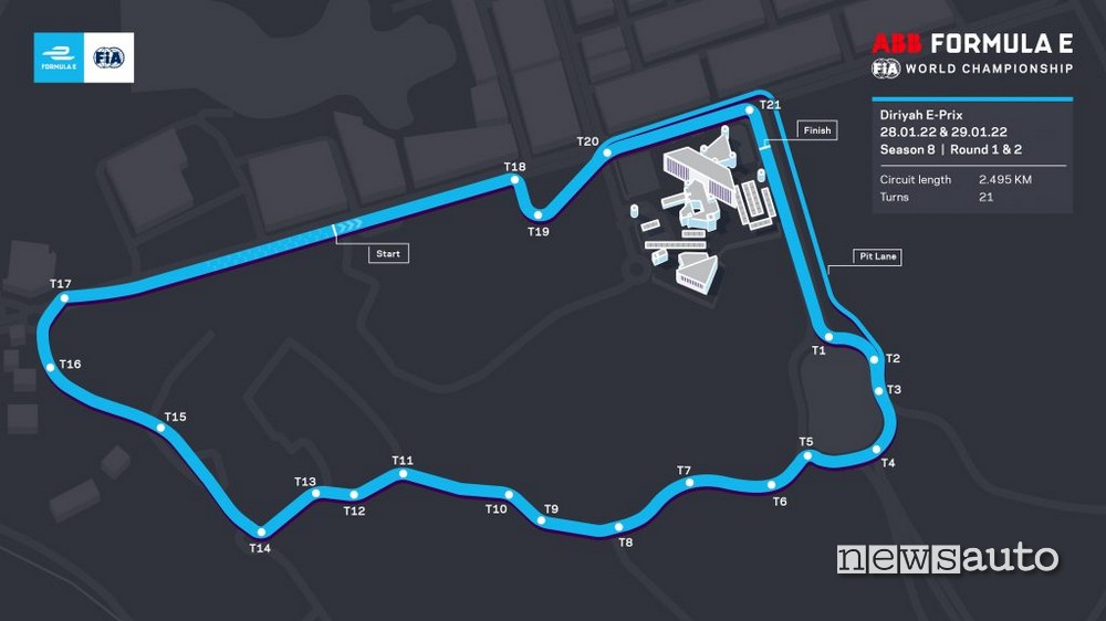 circuito Diriyah Formula E