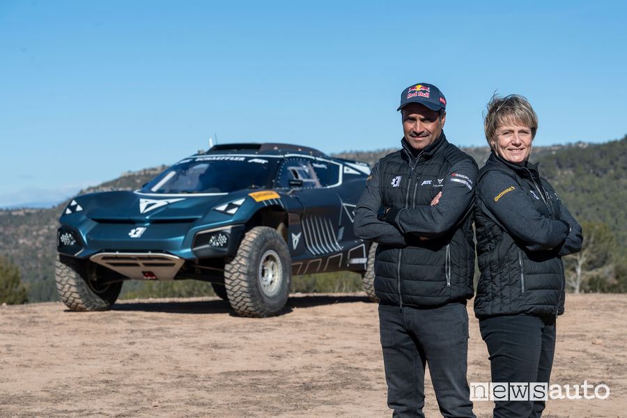Nasser Al-Attiyah Extreme E 2022 nel team Cupra ATB