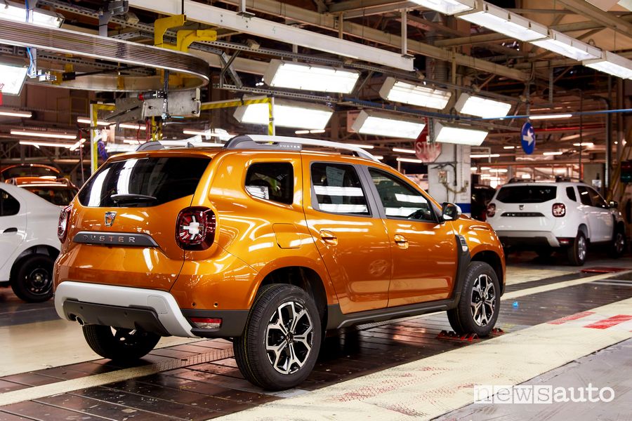 Dacia Duster viene prodotto nel sito rumeno di Mioveni dal 2010