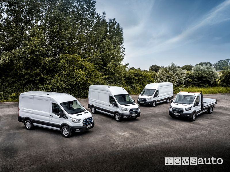 Gamma Ford E-Transit elettrico