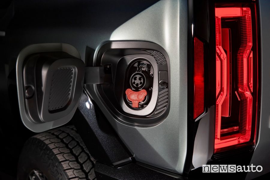 Presa per la ricarica Hummer elettrico