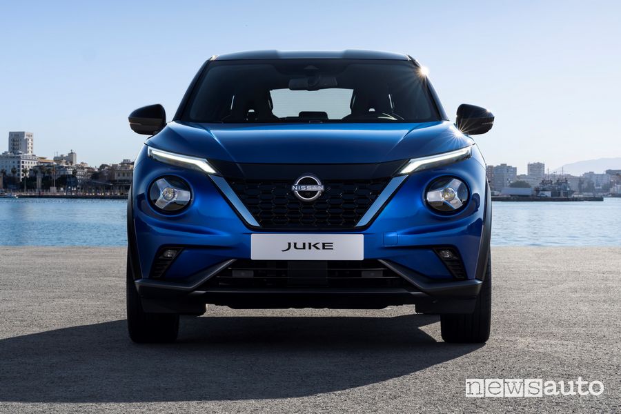 Frontale Nissan Juke Hybrid