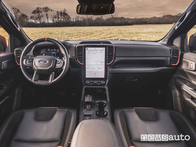 Plancia strumenti abitacolo nuovo Ford Ranger Raptor