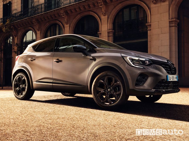 Vista di profilo Renault Captur Rive Gauche