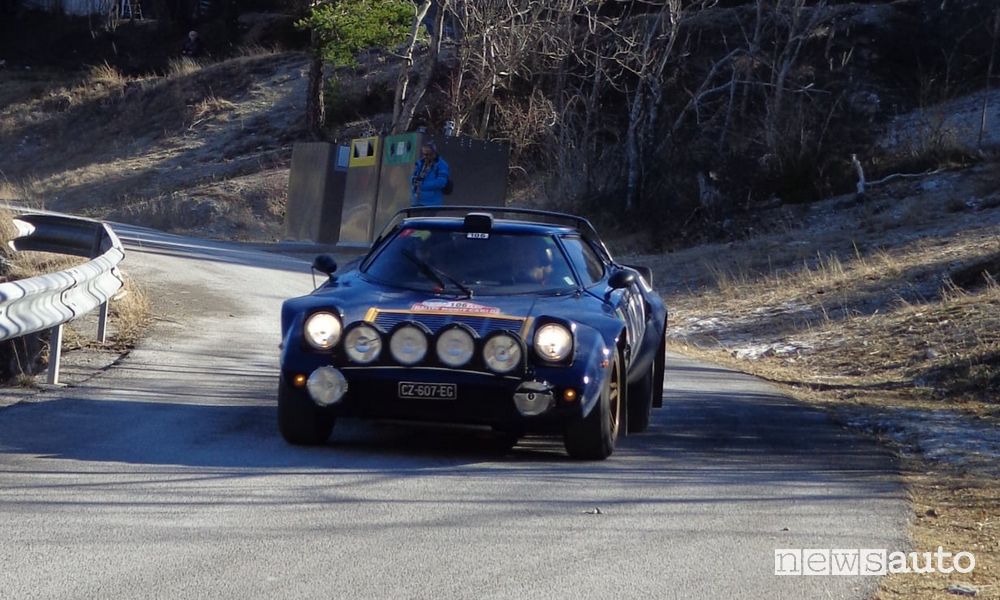 Wright-Traverso Lancia Stratos al Rally di Montecarlo storico 2022