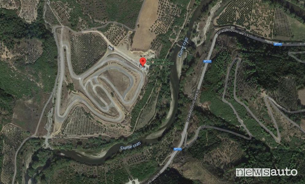 Area Autodromo di Tarsia in provincia di Cosenza