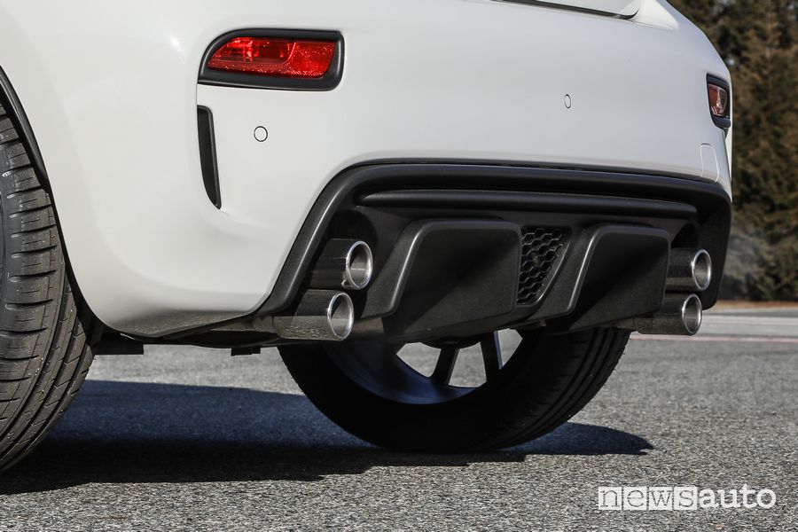 Scarico Record Monza Sovrapposto nuova Abarth 695 Competizione