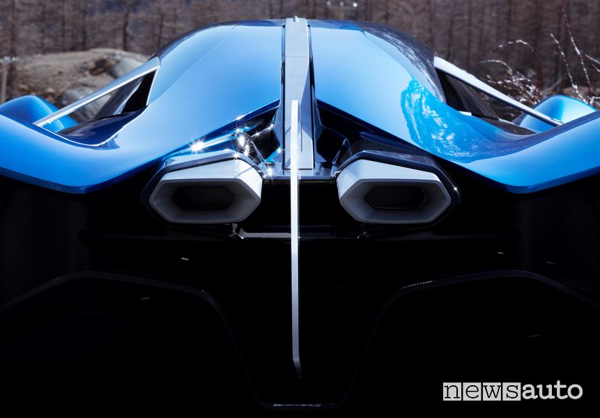Scarico posteriore Alpine A4810 Project by IED