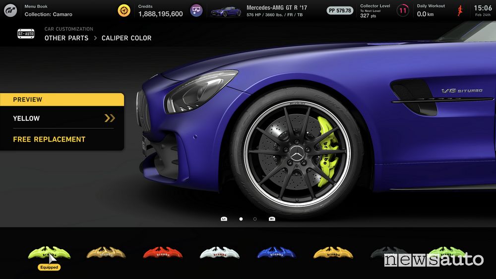 Freni Brembo nel gioco Gran Turismo 7 
