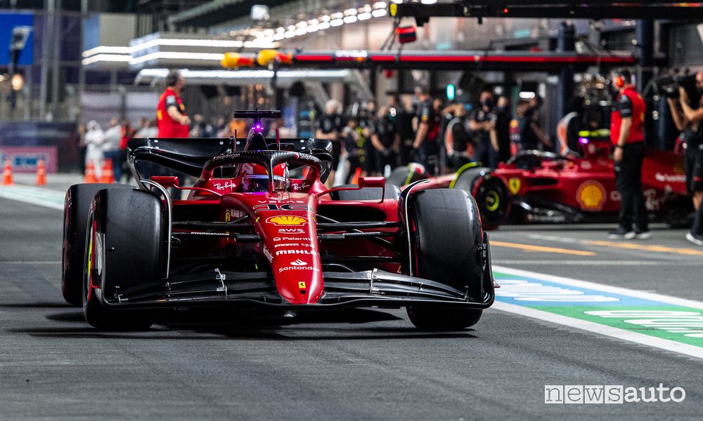 Qualifiche F1 Gp Arabia Saudita 2022 Ferrari Charles Leclerc