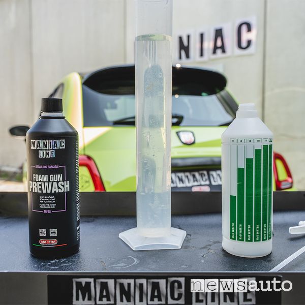 Come si diluisce Foam Gun in acqua