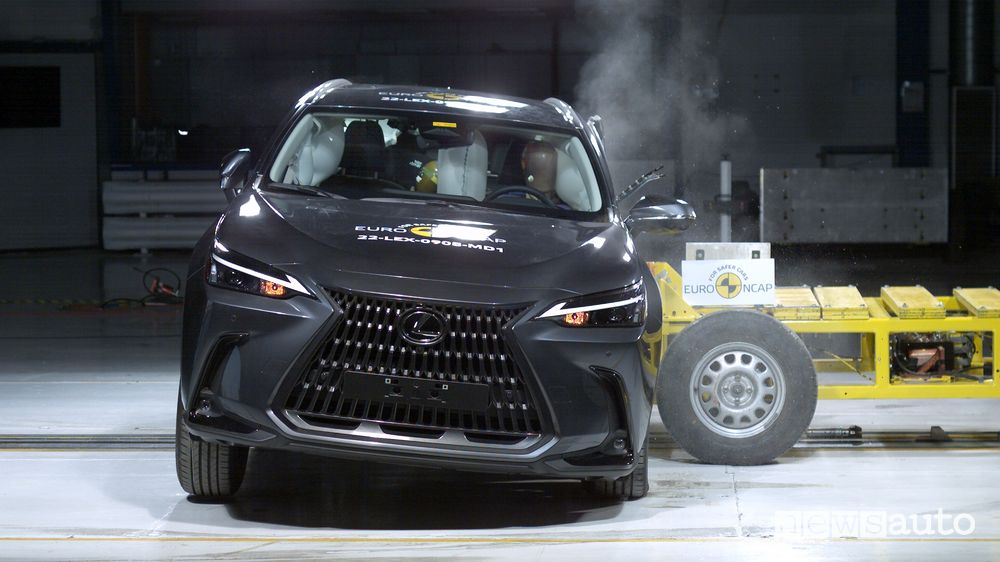 Crash test Euro NCAP Lexus NX