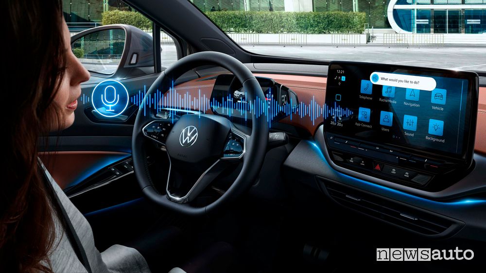 Controllo vocale Volkswagen ID "Ciao ID"
