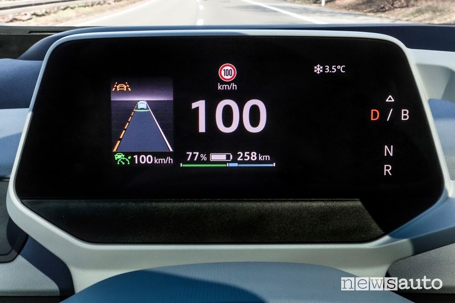 Aggiornamento software Volkswagen Travel Assist limite di velocità