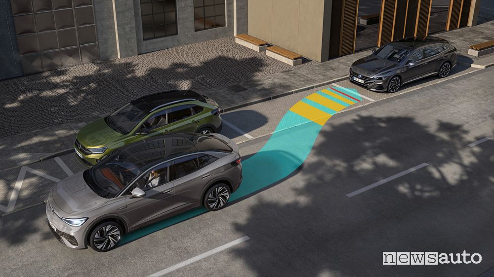 Aggiornamento software Volkswagen Park Assist Plus parcheggio autonomo