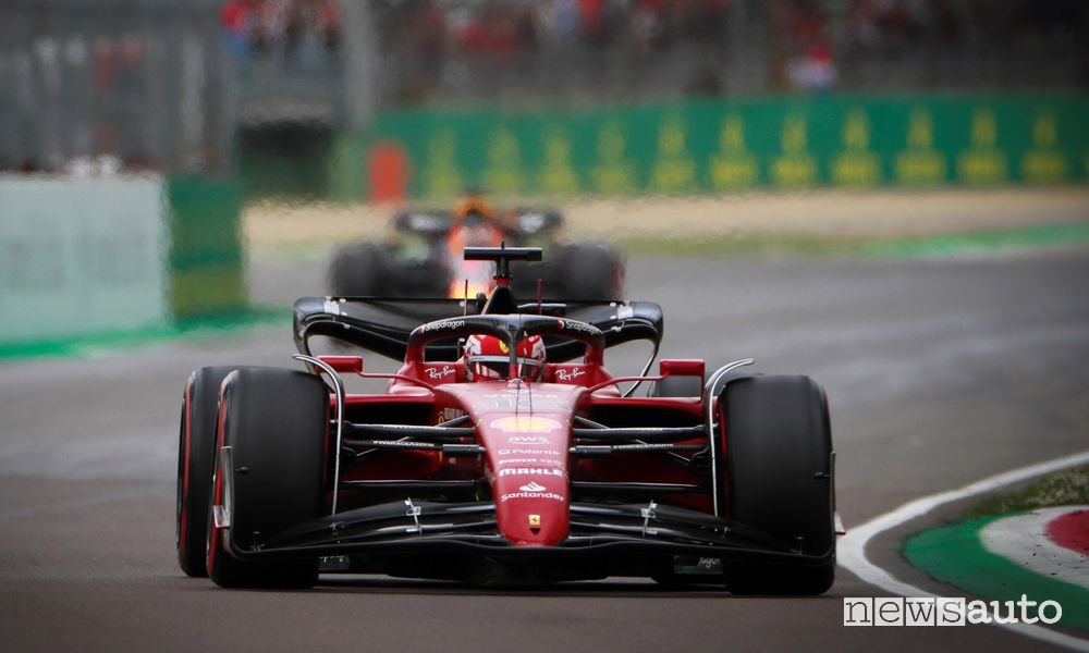 Qualifiche Sprint F1 Gp Imola 2022 Ferrari Charles Leclerc