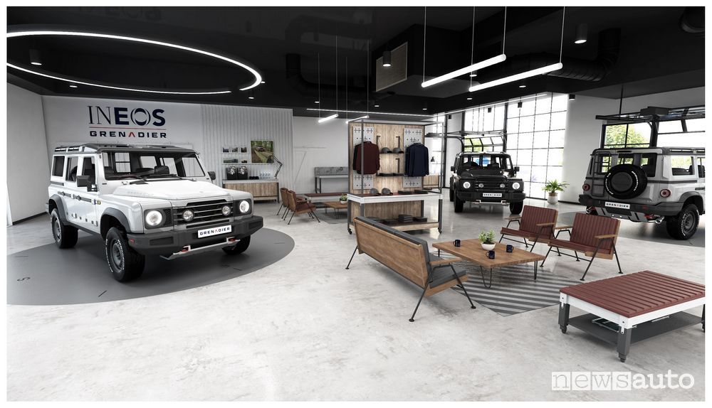 dove si compra il 4x4 Grenadier concessionaria Ineos