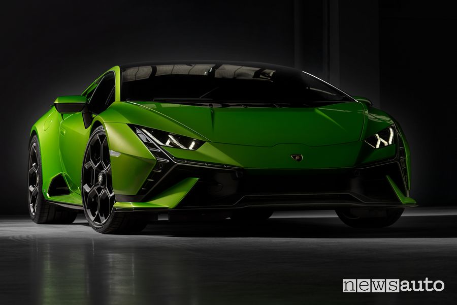 Vista anteriore Lamborghini Huracán Tecnica