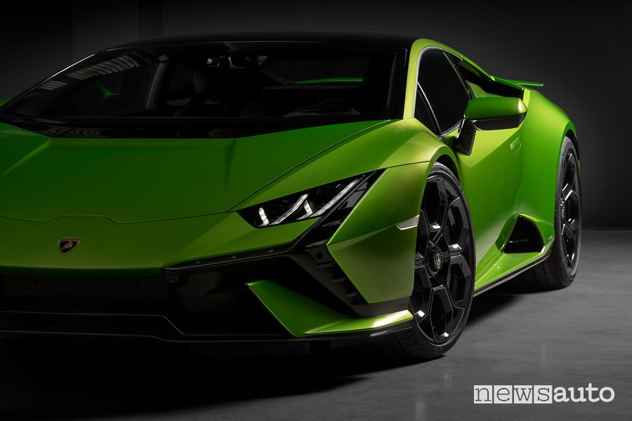 Faro anteriore Lamborghini Huracán Tecnica