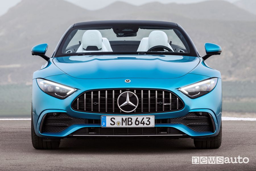 Frontale Mercedes-AMG SL 43 Roadster