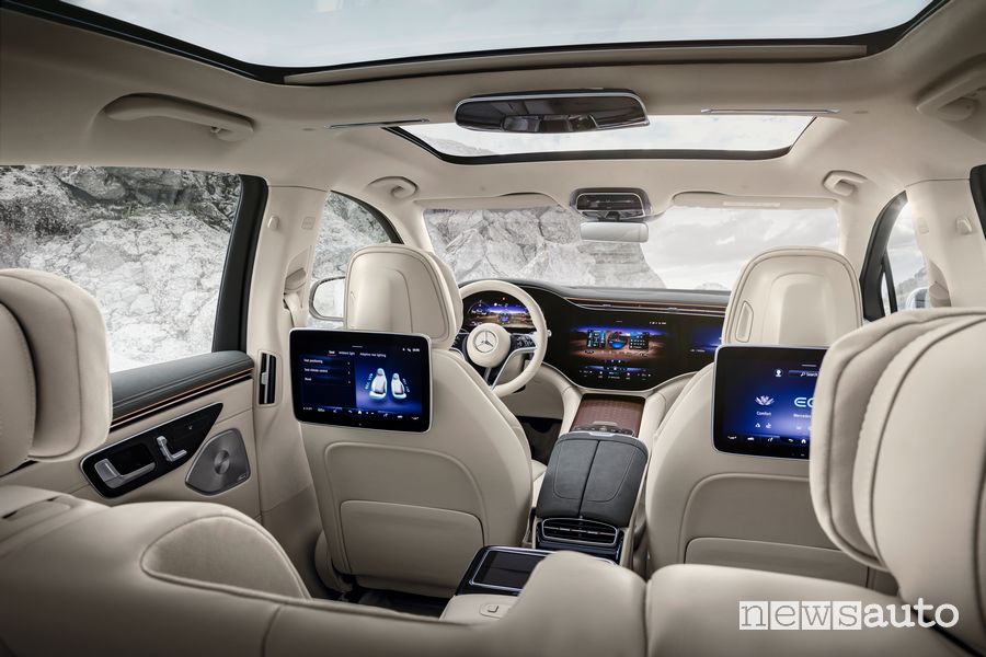 Abitacolo Mercedes-Benz EQS SUV 450+