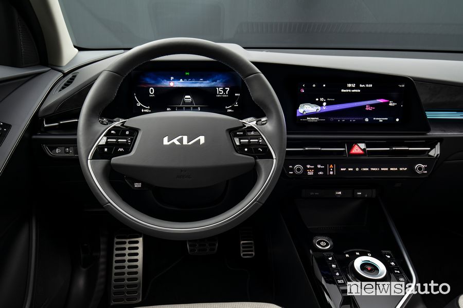 Volante abitacolo nuova Kia Niro EV