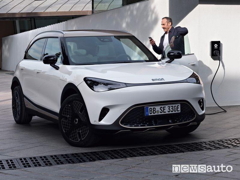 SUV smart #1 in ricarica