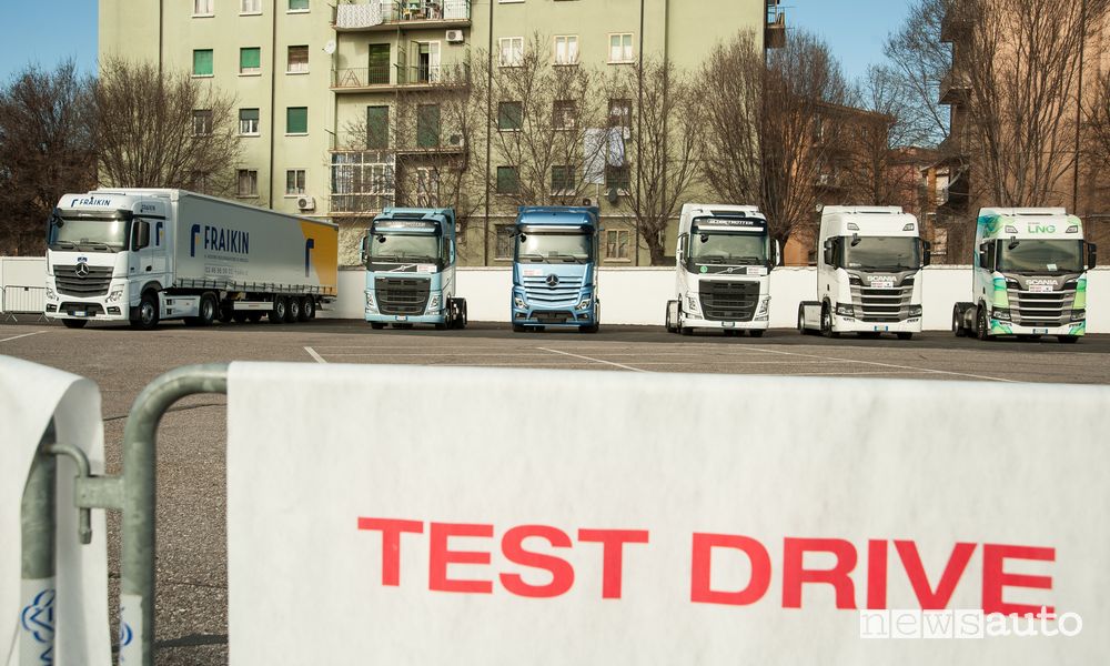 Transpotec Logitec 2022 area esterna test drive
