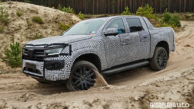 Volkswagen Amarok prototipo in off road