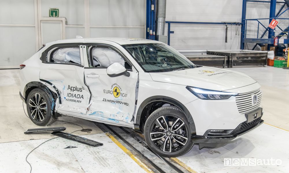 Honda HR-V crash test Euro NCAP