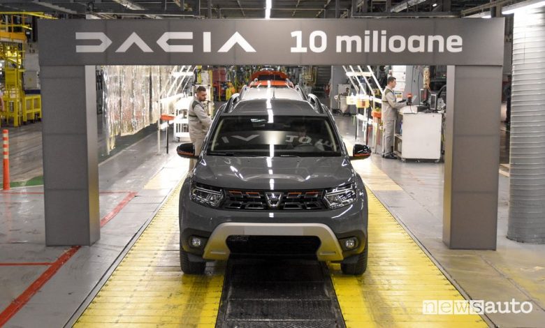 Storia Dacia, 10 milioni di auto prodotte