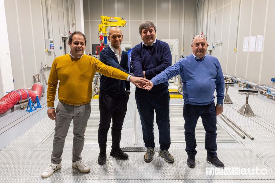 Simone Deregibus, Riccardo Barbero, Mariano Negri e Giovanni Deregibus